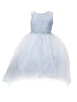 Big Girls White Sequin Bodice Hi Low Junior Bridesmaid Dress 8-16 - SophiasStyle.com